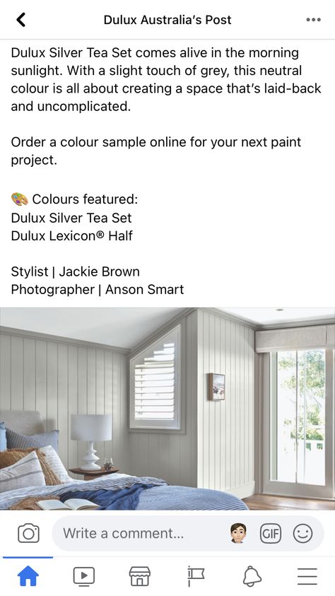 Silver Tea Set Dulux Paint, Dulux Australia, Perry Homes, Dulux Paint, Silver Tea Set, Touch Of Gray, Exterior Paint Colors For House, Colour Ideas, Paint Colour