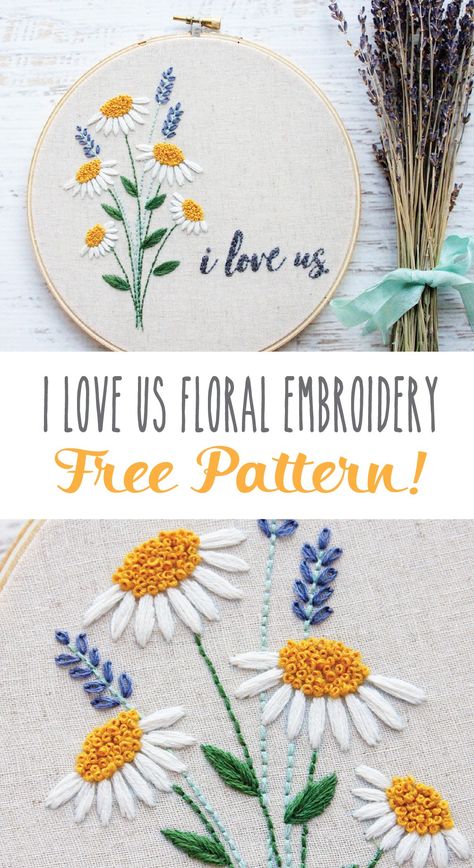 Hand Embroidery Floral Patterns, Diy Embroidery Flowers Simple, How To Make Embroidery Flowers Easy, Embroidery Pattern Beginner, Flower Hand Embroidery Pattern, Free Embroidery Flower Patterns, Simple Embroidery Patterns For Beginners, Birth Flower Embroidery Pattern, What Can I Embroider