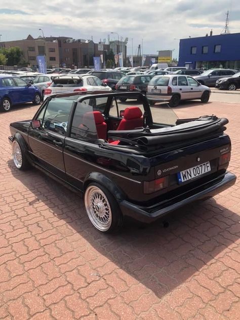 Vw Golf Gt, Vw Golf Cabrio, 90s Cars, Golf Gti Mk1, Vw Cabriolet, Mk1 Golf, Volkswagen Golf Mk1, Vw Golf 1, Vw Mk1