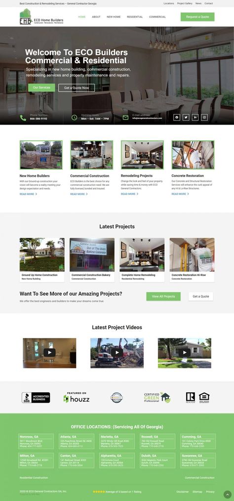 General Contractor Website Design Home Builder Website Design, Home Renovation Website Design, Contractor Website Design, Forge Projects, Building Website, Corporate Website Design, Company Ideas, Website Builders, Website Builder Free