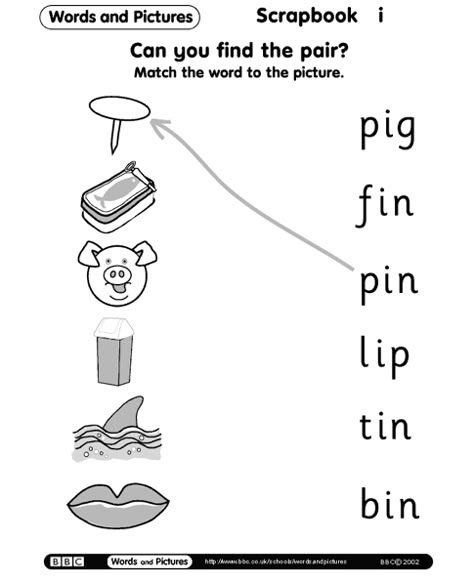 FREE - Short I Word Family Words - CVC words with short i are matched to their pictures. Great decoding practice. Short I Activities, Short I Worksheets, Cvc Worksheets Kindergarten, I Worksheet, Short I Words, Family Words, Cvc Worksheets, Cvc Words Worksheets, Word Family Worksheets