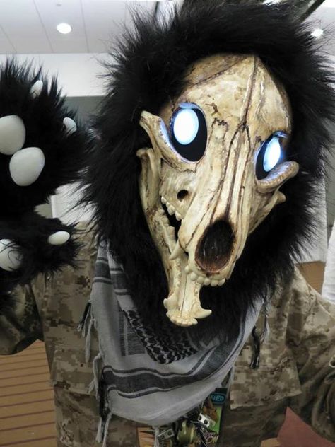 Skull Dog Fursuit, Skull Fursuit, Canine Skull, Dog Fursuit, Realistic Skull, Skull Dog, Dog Skull, Clever Halloween Costumes, Costumes For Teens