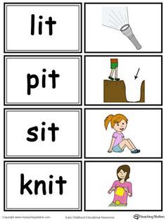 **FREE** Word Sort Game: IT Words in Color Worksheet. Topics: Phonics, Sorting & Categorizing, Reading, and Word Families. It Word Family, Word Families Printables, Rhyming Words Worksheets, Kindergarten Word Families, Color Worksheet, Phonics Reading Passages, Phonics Cvc, Word Sort, Cvc Words Kindergarten