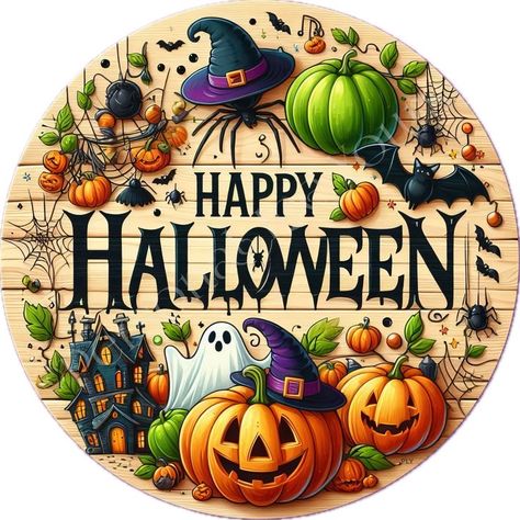 Halloween Clip Art Free, Happy Halloween Wallpaper, Happy Halloween Pictures, Vintage Halloween Images, Etsy Halloween, Image Halloween, Halloween Post, Halloween Backdrop, Halloween Window