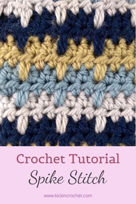 Crochet Spike Stitch, Crochet Baby Booties Tutorial, Spike Stitch, Granny Square Patterns, Crochet Waffle Stitch, Easy Crochet Hat, Crochet Shell Stitch, Beginner Crochet Tutorial, Crochet Blanket Designs