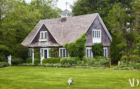 Hamptons Garden, Hampton Garden, Hamptons Cottage, Hampton Home, Candice Bergen, Small Cottage Homes, Shingle Style Homes, Hamptons House, Small Cottage