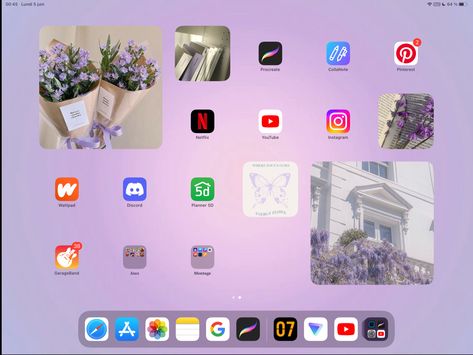 Ipad Wallpaper Purple Flowers Lavender Widgetsmith Aesthetic Student Lavender Ipad Wallpaper, Ipad Widgetsmith, Ipad Wallpaper Purple, Aesthetic Student, Pro Wallpaper, Ipad Pro Wallpaper, Widgetsmith Aesthetic, Ipad Air Wallpaper, Flowers Lavender