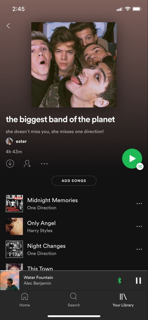 One Direction Spotify Playlist Names, 1d Playlist Names, One Direction Playlist Cover, One Direction Playlist Names, Spotify One Direction, One Direction Playlist, One Direction Names, Spotify Screenshot, Gambar One Direction