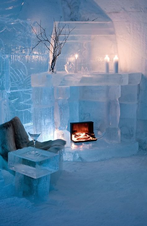 Igloo Hotel, Ice Palace, Ice Hotel, Snow Sculptures, Ice Houses, Ice Castles, Ice Sculptures, Unique Hotels, Snow And Ice