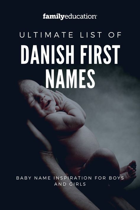 Looking for a unique baby name? These beautiful Danish first names for boys or girls could be perfect for your newborn. #babyname #boynames #girlnames Danish Girl Names, Danish Names, Girl Names And Meanings, Hacks For Girls, Names And Meanings, Girl Names With Meaning, Unique Boy Names, Name Inspiration, Home Beauty Tips