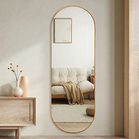 Long Mirror In Bedroom, Full Length Mirror In Bedroom, Floor Length Mirror, Long Mirror, Mirror Room, Full Length Mirror Wall, Mirror Design Wall, Mirror On The Wall, Dressing Mirror