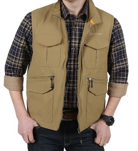 Mens Outdoor Vest, Bulletproof Clothing, Hunting T Shirt, Mens Vest Casual, Uniform Work, Tactical Wear, Hunting Vest, Half Jacket, Fishing Vest