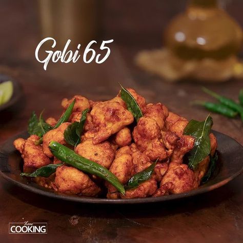 HomeCookingShow on Instagram: "Gobi 65 |Cauliflower Fry |Veg Starter |Snacks Recipes |Cauliflower Recipes |Street Food Gobi 65 is a delicious deep fried snack. This can be best enjoyed as a starter/evening snack with tomato ketchup or as it is. Do not miss out on this dish's magic. #gobi65 #cauliflower65 #Cauliflowerfry #gobimanchurian #gobi65recipe #ghobi65 #vegstarter #starterrecipe #snacks #snacksrecipe #Cauliflowerrecipes #streetfood #gobhi65 #gobimasalafry #gobi #Cauliflower #restaurantst Starter Snacks, Cauliflower Fry, Gobi 65, Recipes Cauliflower, Veg Snacks, Fried Cauliflower, Tea Time Snacks, Tomato Ketchup, Evening Snacks