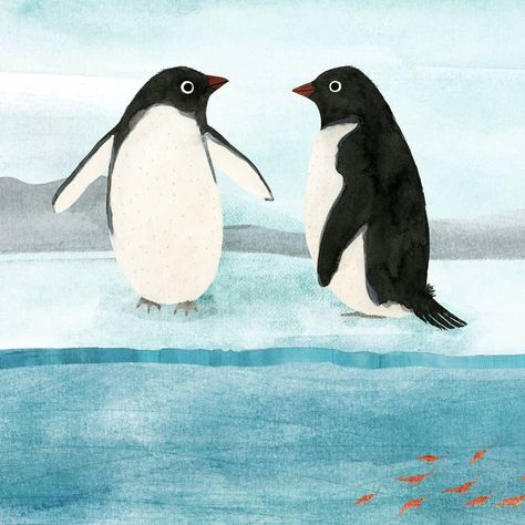 Katie Wilson on Instagram: “The Adelie penguin Penguins Illustration, Heidi Book, Pinguin Illustration, Cheerful Illustration, Penguin Illustration, Adelie Penguin, Penguin Drawing, Pole Nord, Penguin Art