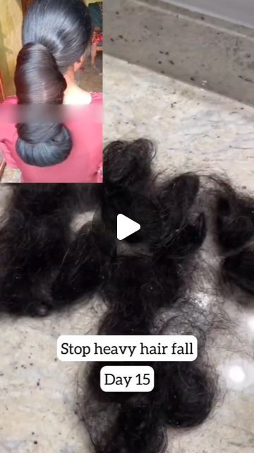 Pooja Singh on Instagram: "Stop heavy hair fall 15 days...  #reelsinstagram #instagramreels #viral #trending #haircare #homeremedies #naturalremedy" Hair Fall Control Remedies Home, Hair Fall And Hair Growth Remedies, How To Stop Hair Fall, Hairloss Remedy Woman Natural, Stop Hairfall Immediately, How To Control Hair Fall, Hair Fall Remedy Home, Hair Fall Control Tips, Hair Fall Oil