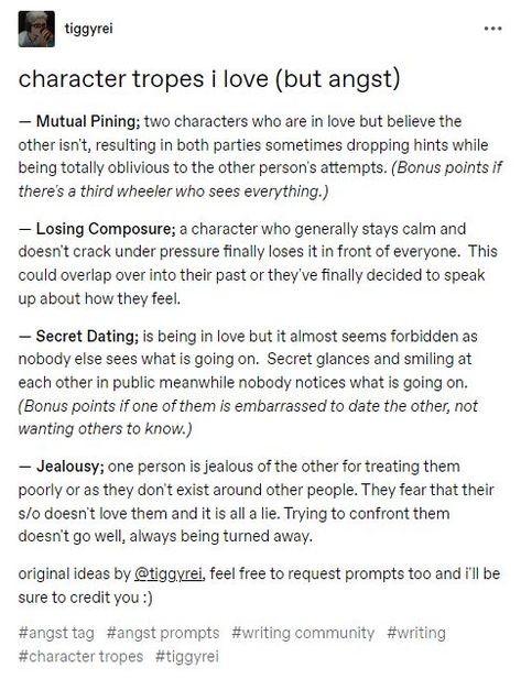 Different Tropes, Love Tropes List, Tropes I Love, Secret Relationship Prompts, Secret Dating Prompts, One Bed Trope Prompts, Best Tropes, Trope Ideas, Story Tropes