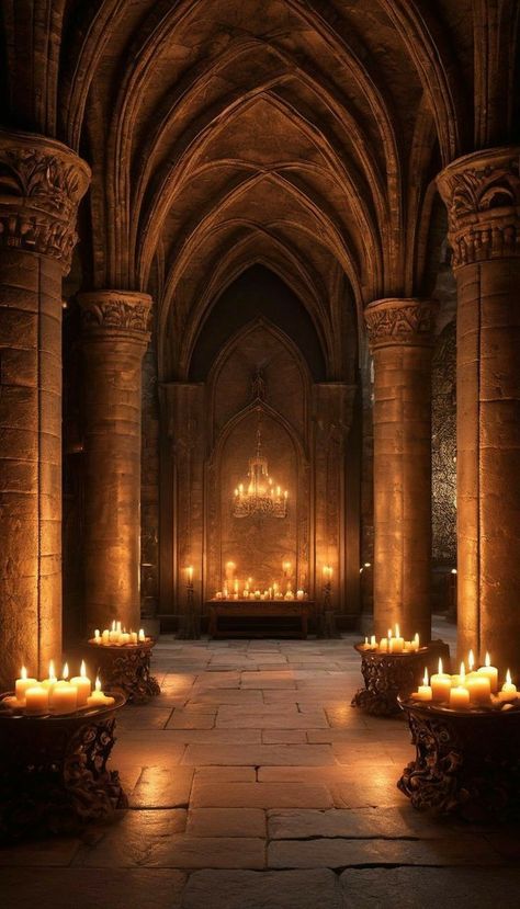 Mysterious Royal Aesthetic, Burning Castle Aesthetic, Castle Dungeon Aesthetic, Castle Foyer, Ancient Tomb, Dark Castle, Castle Aesthetic, Castles Interior, Fantasy Castle