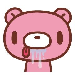 Gloomy Bear, Bear Drawing, Pink Bear, Bear Theme, Bear Wallpaper, Bear Art, Line Store, Phone Themes, Cute Icons