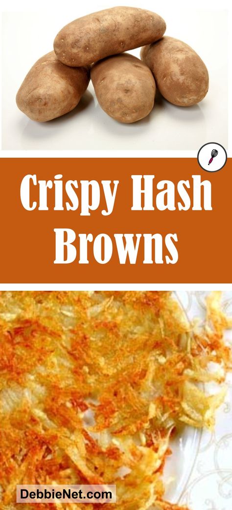 Potato Recipes Hashbrown, How To Cook Frozen Shredded Hashbrowns In The Oven, Making Your Own Hashbrowns, Dennys Style Hashbrowns, Hasbrowns From Potatoes, Hashbrown Recipes Ihop, Quick And Easy Hashbrown Recipes, Fresh Potato Hashbrowns, Perfect Hashbrown Potatoes