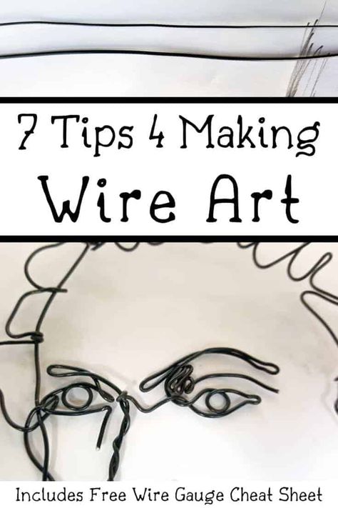 Wire Tutorials, Chicken Wire Art, Barn Wood Picture Frames, Wire Wall Art, Wal Art, Wire Art Sculpture, Wire Diy, Wire Drawing, Art Wire