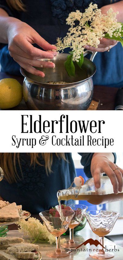 Elderflower Syrup Recipe, Elderflower Recipes, Elderflower Syrup, Elderberry Flower, Elder Flower, Spring Cocktails Recipes, Vegan Wedding Cake, Flower Simple, Cocktail Syrups