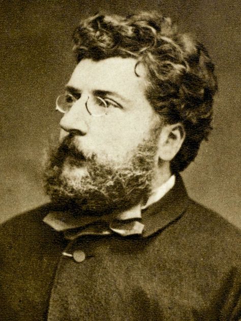 Georges Bizet (1838- 1875) , registered at birth as Alexandre César Léopold Bizet, was a French composer of the Romantic era Georges Bizet, Romantic Era, Choir, Orchestra, Musician, Quick Saves