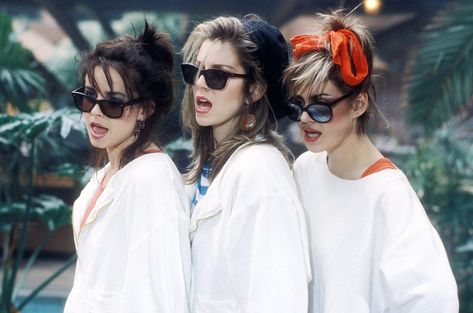 Bananarama (UK) Synthpop 80s, Siobhan Fahey, 80s Theme Party Outfits, 80s Fashion Party, Early 90s Fashion, 1980s Aesthetic, 80's Theme, 1980's Style, 80s Girl