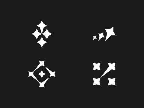 "Stars" Logo Options by Yuser Kabani on Dribbble Graphics Logo, Shapes Art, Stars Logo Design, Star Branding, S Star Logo, Star Logos, Stars Logo, Logo Star, Star Icon