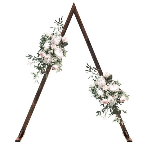 Wedding arbor flowers