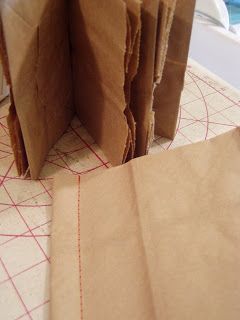 PAPER BAG BOOK TUTORIAL - Patchwork, Diy Paper Bag Book, Paper Bag Books, Diy Paper Bag, Smash Book Pages, Paper Bag Scrapbook, Paper Bag Album, High School Art Lesson Plans, Book Tutorial