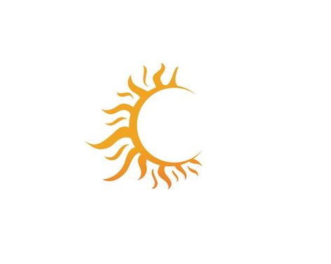 Sol Logo, Sunshine Logo, Sunrise Logo, Sunset Logo, Logo Design Inspiration Creative, Create Logo, Moon Logo, Water Logo, Sun Logo