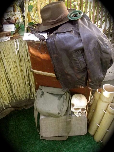 Archeology Party, Archaeology Party, Indiana Jones Birthday, Romans Road, Indiana Jones Birthday Party, Lds Activities, Senior Table, Explorer Party, Indiana Jones Party