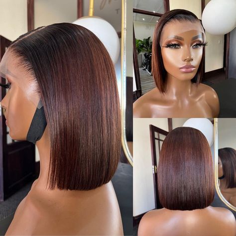 THE HAIR TRADER on Instagram: “SOLD ❤️ Our Raw Vietnamese Frontal Bobs are back in stock Ladies 💃🏽🙌🏿 READY TO WEAR LUXE RANGE 10” RAW SINGLE DRAWN FRONTAL WIG Price :…” Raw Hair Wigs, Wig Revamping, Bob Frontal Wig, Wig Installation, Frontal Bob, Pressed Natural Hair, Silk Press Natural Hair, Hair Business, Wig Store