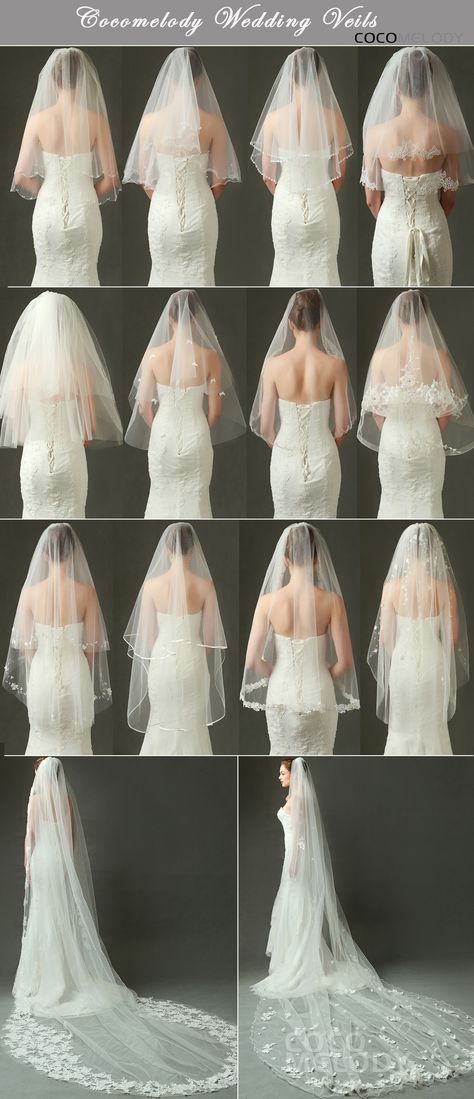 Wedding fashion veils . #wedding #weddingessentials #weddingaccessories… Big Veil Wedding, Bridal Veil Lengths, Vail For Wedding Dress, Vail For Bride, Waltz Length Wedding Veil, How To Make Veil Bridal, Unique Bridal Veils And Headpieces, Wedding Dresses And Veils, Bridal Veils And Headpieces Ideas