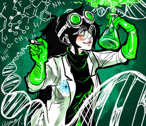 Mad Science! Jade Harley, Arte Sketchbook, Mad Scientist, Homestuck, A Drawing, Art Reference Poses, 그림 그리기, Character Design Inspiration, Character Concept