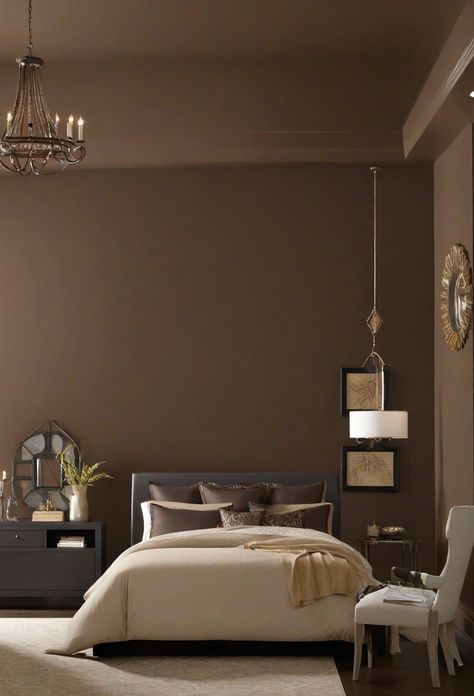 dark bronze paint, bedroom paint ideas, trendy bedroom colors, interior paint trends
living room design, interior design ideas, home decor, kitchen decor, bedroom decor suggestions, wall paint colors, space planning tips, color matching techniques, primer paint recommendations Chocolate Brown Walls Bedroom, Chocolate Brown Paint Color, Chocolate Brown Bedroom, Chocolate Brown Paint, Chocolate Brown Walls, Bedroom Wall Color, Bedroom Interior Decor, Chocolate Walls, Brown Paint Colors