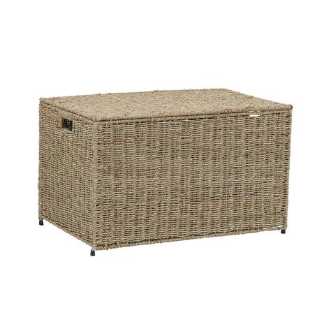 Wicker Storage Trunk, Storage Chests, Plastic Storage Totes, Wicker Chest, Storage Totes, Wicker Box, Wicker Storage, Storage Bins With Lids, Basket With Lid