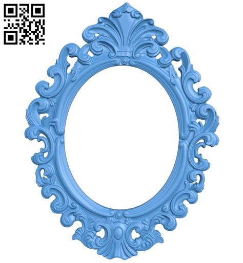 Picture frame or mirror A005090 download free stl files 3d model for CNC wood carving – Download Stl Files Frame Texture, Vector Art 3d, Free Picture Frames, Drukarka 3d, Cnc Engraving Machine, Cnc Wood Carving, 3d Frames, Frame Download, 3d Printing Projects