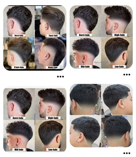 Barbers Cut Mens, Cool Hairstyles For School, Barbers Haircut, Mens Clipper Cut Guide, Haircut Boys, Haircut Names For Men, Fade Haircut Designs, Barber Shop Haircuts, Hair Barber