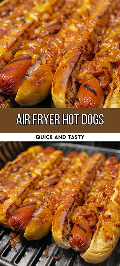 Perfect Air Fryer Hot Dogs Every Time! Hot Dogs And Beans, Air Fryer Hot Dogs, Fried Hot Dogs, Making Hot Dogs, Air Fryer Recipes Snacks, Hot Dogs Recipes, Beef Hot Dogs, Popular Snacks, Hot Dog Recipes