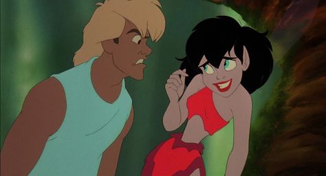 Ferngully Crysta And Zak, Ferngully Fanart, Fern Gully, Non Disney Princesses, Halloween Tricks, Virgo Art, Disney Character Art, Puerto Rico Art, Artist Sketchbook