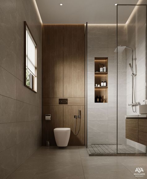 Minimal Bathroom :: Behance Coupe, Bathroom Design Small Minimalist, Bathroom Behance, Minimal Bathroom Design, Egypt Project, Minimal Bathroom, Interior Design Architecture, Bathroom Design Small, Autodesk 3ds Max