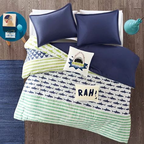 Navy Comforter Sets, Navy Comforter, Navy Duvet Covers, Navy Duvet, Natural Bed, Cotton Comforter Set, Urban Habitat, Twin Xl Duvet Covers, Kids Duvet