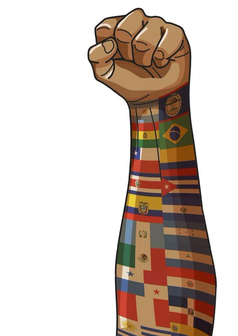 Poder Latino Fist by Jose Payan, via Behance Hiv Aids Awareness, Latino Art, Aids Awareness, Mexican Culture Art, Afro Latina, Latin American Art, America Latina, Hispanic Heritage Month, Heritage Month