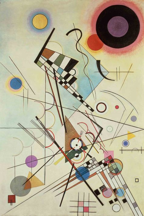 Kandinsky Art, Galleria D'arte, Wassily Kandinsky Paintings, Abstract Art Poster, Wassily Kandinsky, No 8, Fine Arts Posters, Henri Matisse, Art Classes