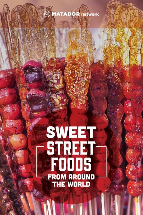 Street Food From Around The World, Baked Goods From Around The World, Street Food Dessert Sweet Treats, Dessert Street Food, Street Food Dessert, Foreign Snacks, Spanish Snacks, Street Dessert, World Street Food