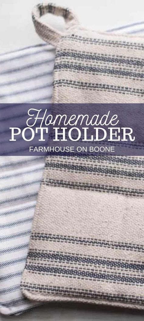 Diy Pot Holders, Potholder Diy, Diy Potholders, Handmade Pot Holders, Quilted Potholders, Sewing Courses, Potholder Patterns, Diy Pots, Diy Holder