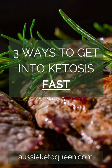 3 Quick Tips to Get into Ketosis FAST | Aussie Keto Queen 16 Hour Fast, Ketosis Recipes, Get Into Ketosis Fast, Ketosis Fast, Ketogenic Diet Meal Plan, High Fiber Foods, Free Keto Recipes, Keto Cookbook, Low Carb Keto Recipes