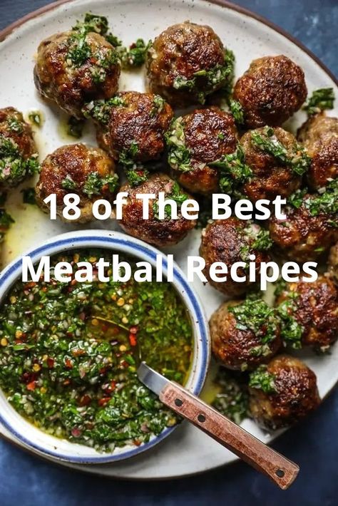 We’ve shared so many meatball recipes over the years, and we finally got around to rounding them up! Presenting the 18 best meatball recipes EVER. Yes, 18. Yes, we love them all and you will, too. Modern Proper Meatballs, Hamburger Meatballs Ground Beef, New Years Meatballs, Swedish Meatball Dinner Ideas, Horderves Appetizers Meatballs, Healthy Beef Meatball Recipe, Best Meatball Recipe Appetizers, Best Beef Meatballs, Meet Balls Recipe Easy