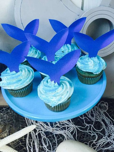 Whale Birthday Cake, Whale Birthday Party, Whale Birthday Parties, Adorable Cupcakes, Cruise Theme, Whale Party, Underwater Party, Whale Tale, Whale Birthday